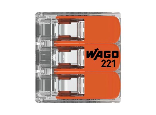 Szybkozłączka instalacyjna linka 3 x 4 mm2 5 sztuk WAGO