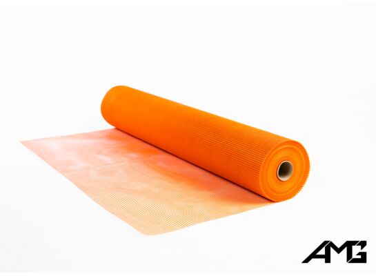 Siatka z włókna szklanego 160 g/m² 1 x 10 m pomarańczowa