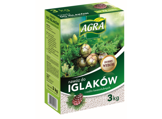 Granulat do iglaków 3 kg AGRA