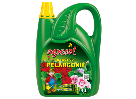 Nawóz do pelargonii org-min 3 l Agrecol