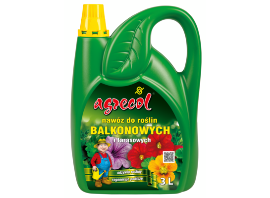 Nawóz do roślin balkonowych org-min 3 l Agrecol