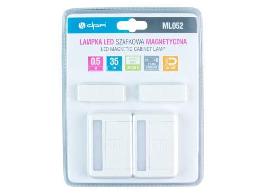 Lampka LED szafkowa magnetyczna 230 V 35 lm