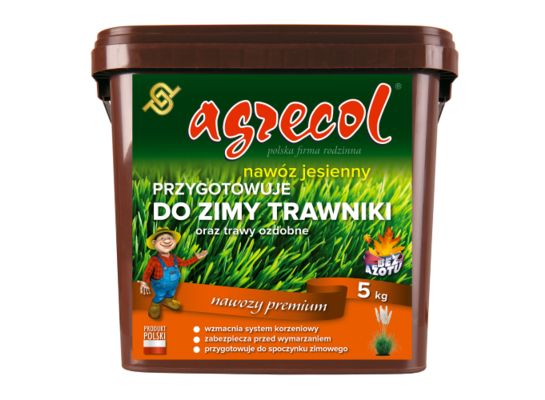 Nawóz jesienny do trawników 5 kg Agrecol