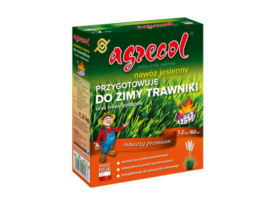 Nawóz jesienny do trawników 1,2 kg Agrecol