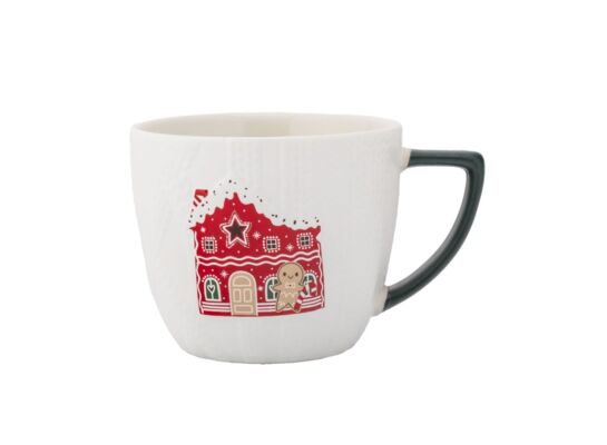 Kubek baryłka z reliefem Domek 530 ml