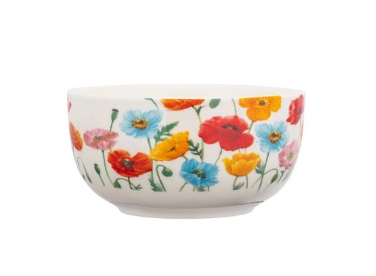 Miska porcelanowa 13 cm 540 ml Polne kwiaty wielokolorowy