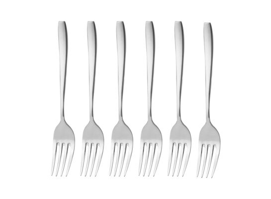 Zestaw 6 widelczyków do ciasta Planet