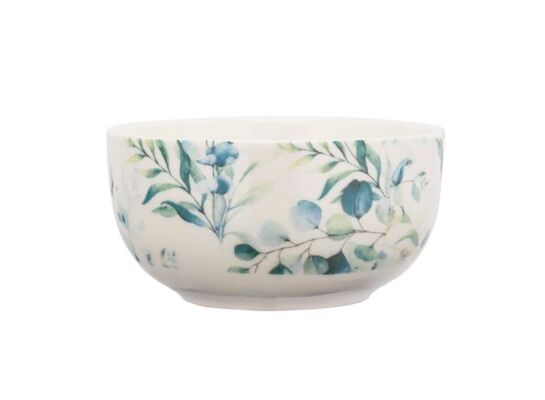 Miska porcelanowa 13 cm 540 ml dekoracje ruskus wielokolorowy