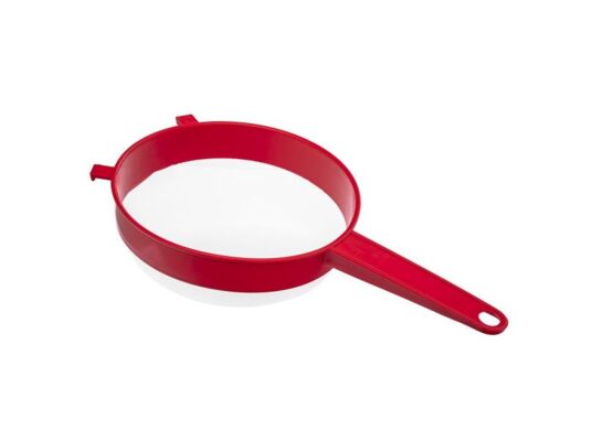 Sito kuchenne średnica 18 cm czerwony