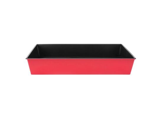 Blacha keksówka do pieczenia 36 x 24,5 x 6 cm czerwony