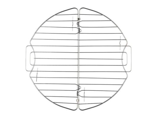 Kratka do studzenia ciasta składana 33 x 21 x 1,2 cm srebrny