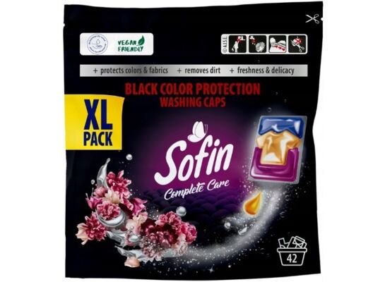 Kapsułki do prania Complete Care & Black Color Protection 42 sztuki SOFIN