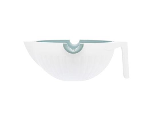 Miska z nadkładką cedzakową 27,5 x 9,5 cm szałwiowy