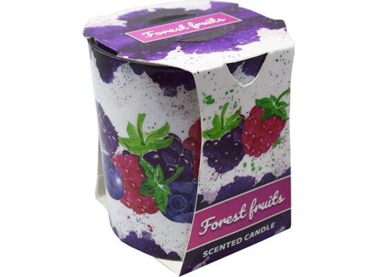 Świeca zapachowa w szkle Verona owoce leśne