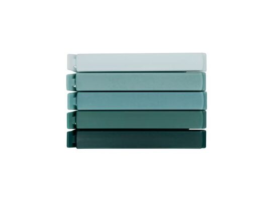 Klipsy do zamykania woreczków 5 szt. 11 cm szałwiowy