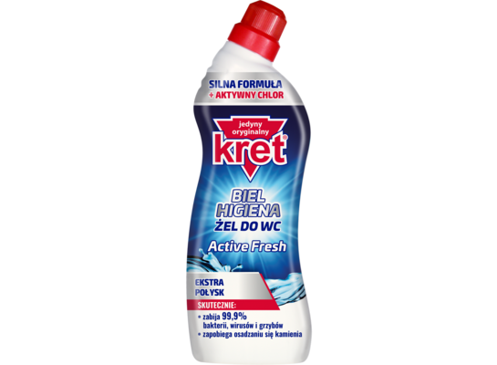 Żel do WC Active LINIA biel i higiena 750 g KRET