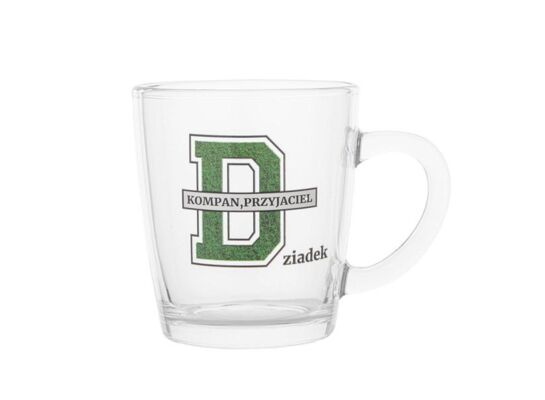 Kubek szklany D jak dziadek Toronto 350 ml