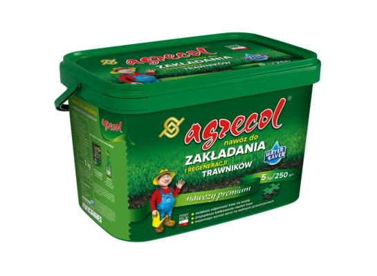 Nawóz do zakładania i regeneracji traw 5 kg Agrecol