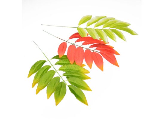 Gałązka liści jesiennych 40 cm mix