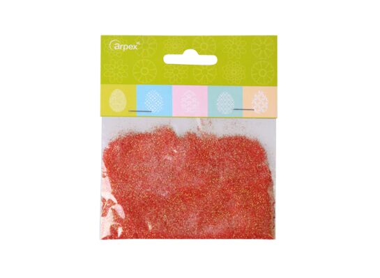 Brokat sypki 15 g pomarańczowy