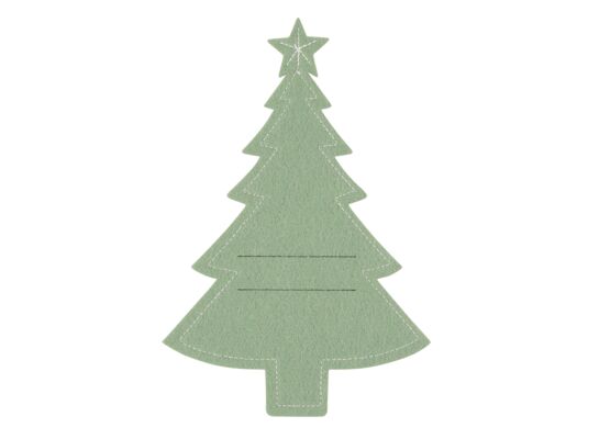 Etui na sztućce 22 x 15 cm zielony 4 sztuki zielony