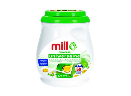 Kapsułki do prania uniwersalne 50 sztuk MILL professional