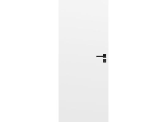 Drzwi wewnętrzne pełne canis biały 70P prawe