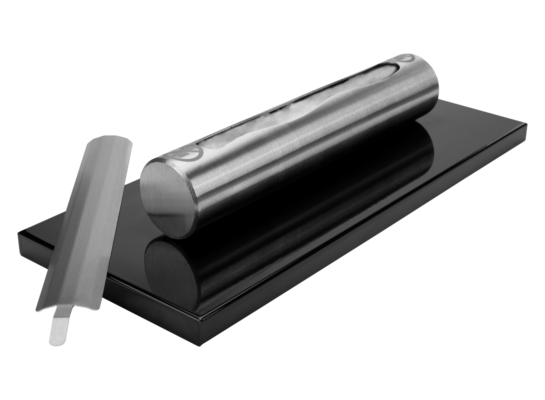 Biokominek Stainless czarny połysk