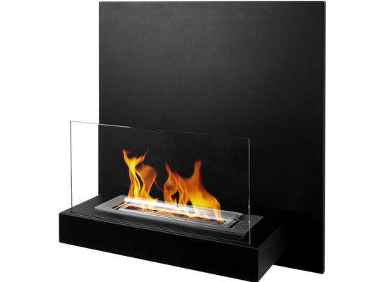 Biokominek Board czarny mat