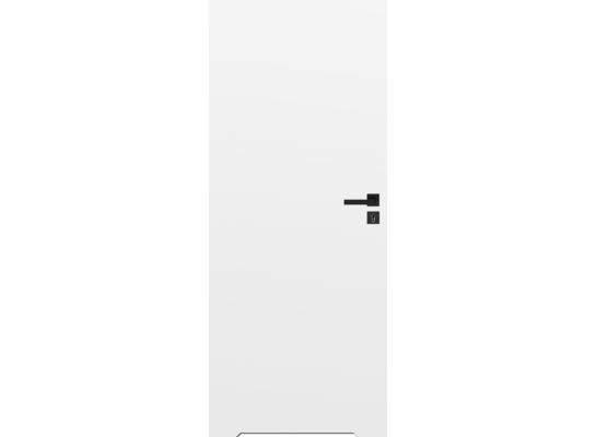 Drzwi łazienkowe canis biały podcięcie 70P prawe