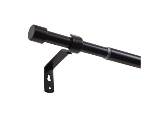 Karnisz teleskopowy SCOPE 160-290 cm czarny mat