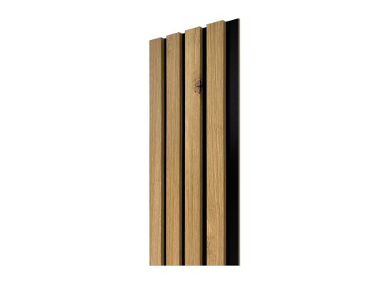 Panel lamelowy 4L dąb górski podkład czarny 1,1 x 17,8 x 275 cm