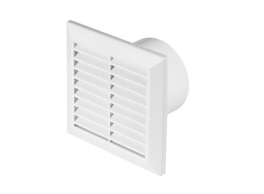 Wentylator łazienkowy WC120 biały, 0,592 kg, Ø120, kostka podłączeniowa AWENTA