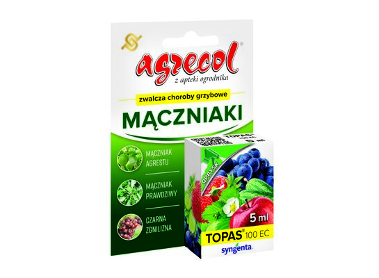 Środek zwalczający mączniaki Topas 100 EC 5 ml Agrecol