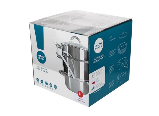 Sokownik nierdzewny 5 l