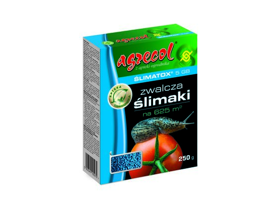 Środek na ślimaki ŚLIMATOX 5 GB 250 g Agrecol