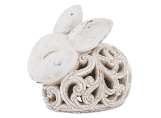 Figurka ozdobna zając 21 x 16 x 26 cm