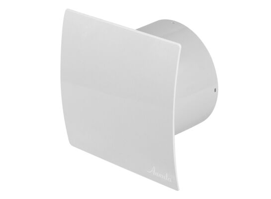 Wentylator łazienkowy WEB125 biały, 0,75 kg, Ø125, kostka podłączeniowa AWENTA