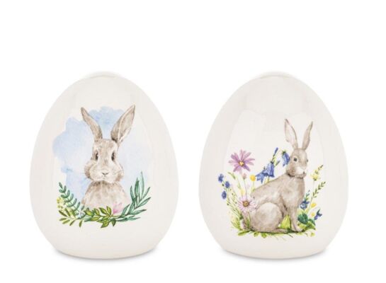 Jajko ozdobne 11,5 x 9 x 9 cm mix