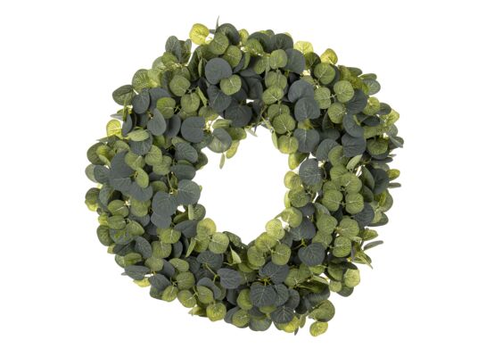 Wianek ozdobny 45 cm zielony