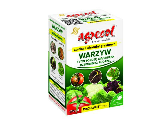 Środek na choroby grzybowe warzyw Proplant 722 SL 100 ml Agrecol
