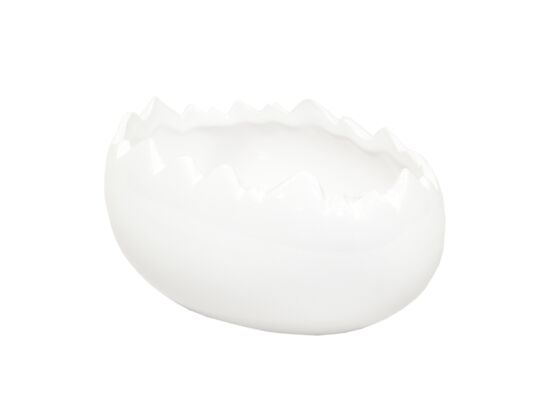 Osłonka skorupka jajka 7 x 13,5 x 9,5 cm biały