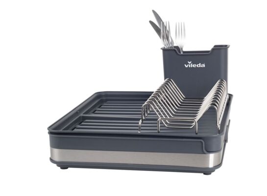 Suszarka do naczyń 36,6 x 30 x 13,1 cm srebrny