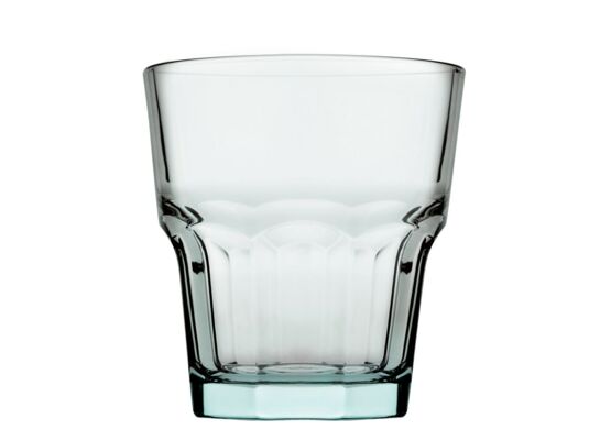 Komplet szklanek niskich 4 sztuki 270 ml zielony