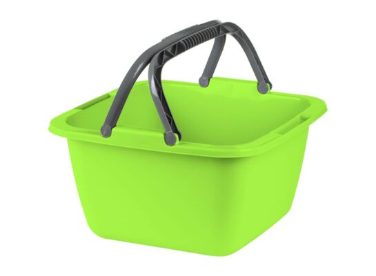 Miska z rączkami 39 x 39 x 22 cm zielony