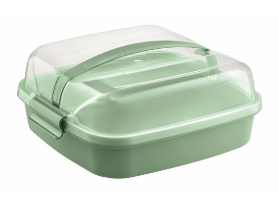 Pojemnik na ciasto z pokrywą Dolce 26 x 26 cm zielony