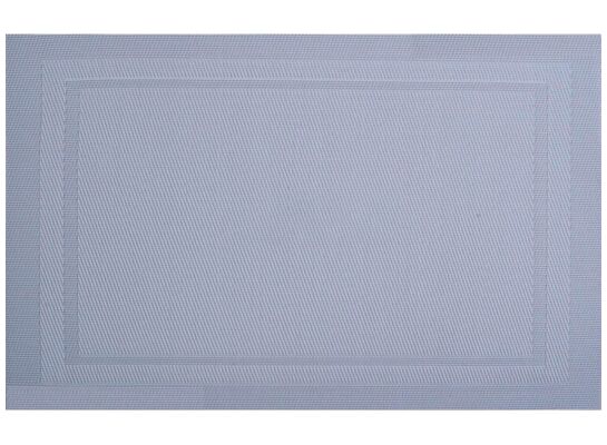 Mata stołowa Velvet 30 x 45 cm jasnoszary Ambition