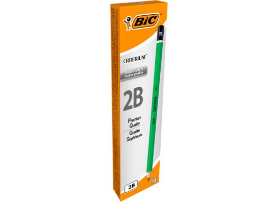 Ołówek bez gumki 550 2B BIC Criterium 12 sztuk