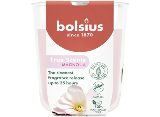 Świeca zapachowa w szkle True Scents Magnolia 25 h