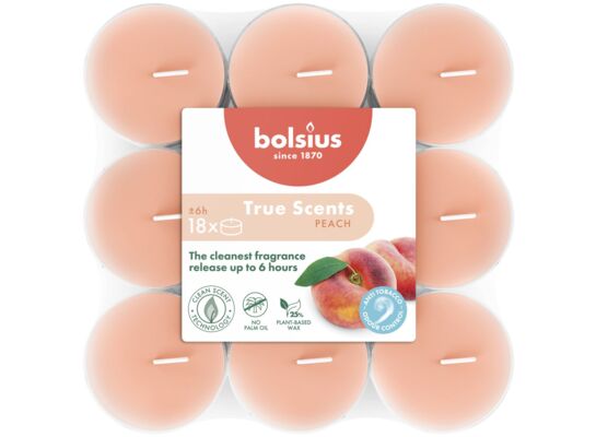 Podgrzewacz zapachowy brzoskwinia 6 h 18 sztuk